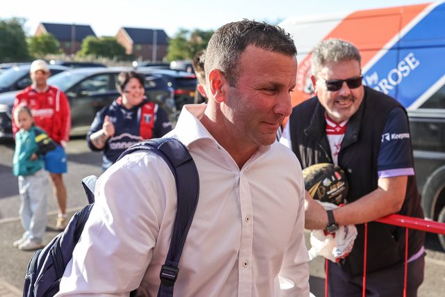 Willie Peters head coach of Hull KR arrives during the Betfred Super League round 10 match Hull KR vs Castleford Tigers at Sewell Group Craven Park, Hull, United Kingdom on 30 April 2026

(Photo by Mark Cosgrove/News Images)