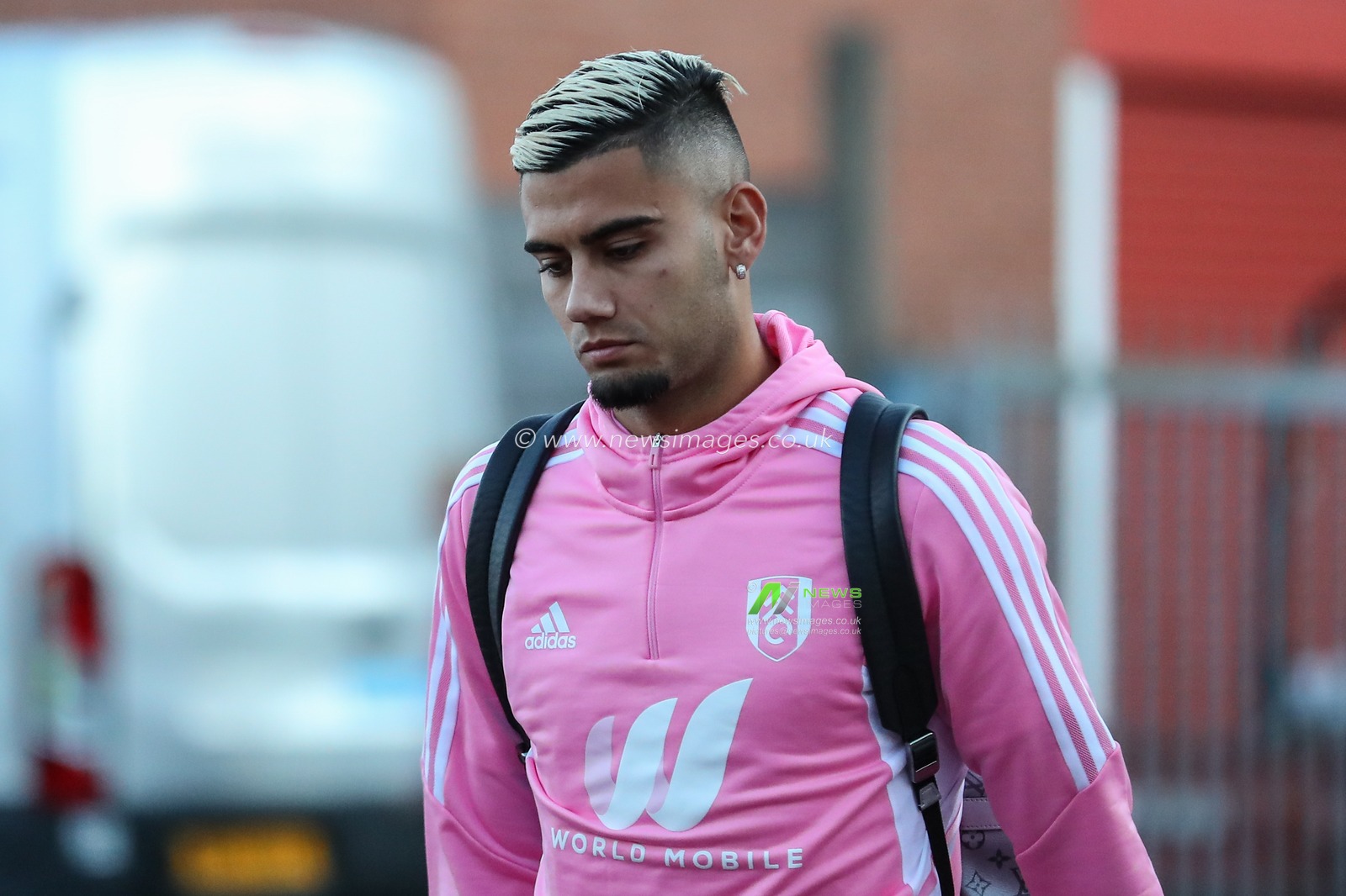 Andreas Pereira #18 of Fulham arrives at City Ground before the Premier League match Nottingham Forest vs Fulham at City Ground, Nottingham, United Kingdom, 16th September 2022

(Photo by Gareth Evans/News Images)