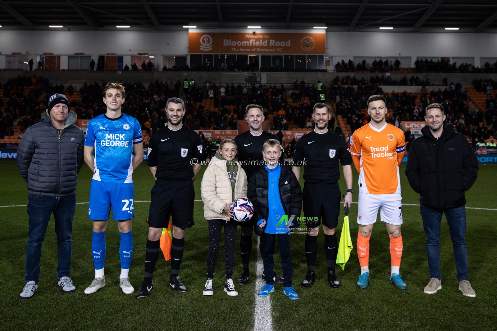 *FOR BLACKPOOL CLUB USE ONLY*

during the Sky Bet League 1 match Blackpool vs Peterborough United at Bloomfield Road, Blackpool, United Kingdom, 4th March 2025

(Photo by Gareth Evans/News Images)
