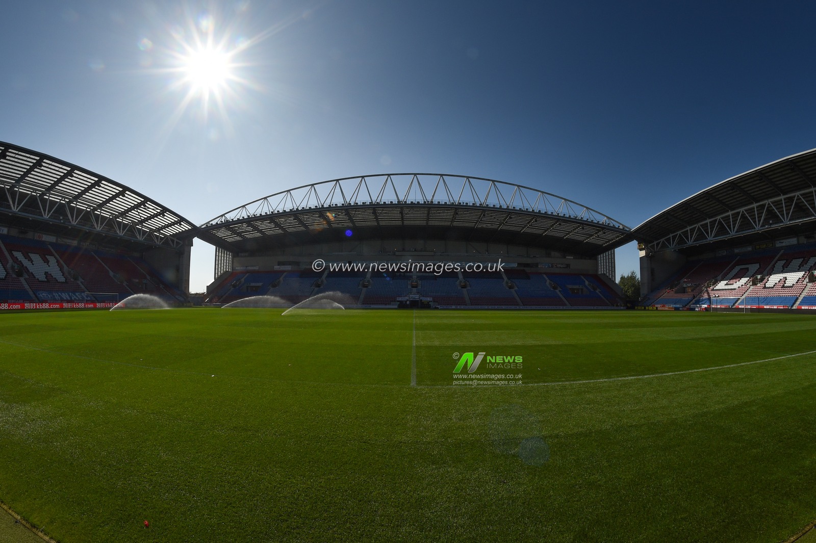 21st September 2019, DW Stadium, Wigan, England; Sky Bet Championship Football, Wigan Athletic vs Charlton Athletic ; A general view of DW Stadium, venue for todays game.


Credit: Richard Long/News Images

English Football League images are subject to DataCo Licence