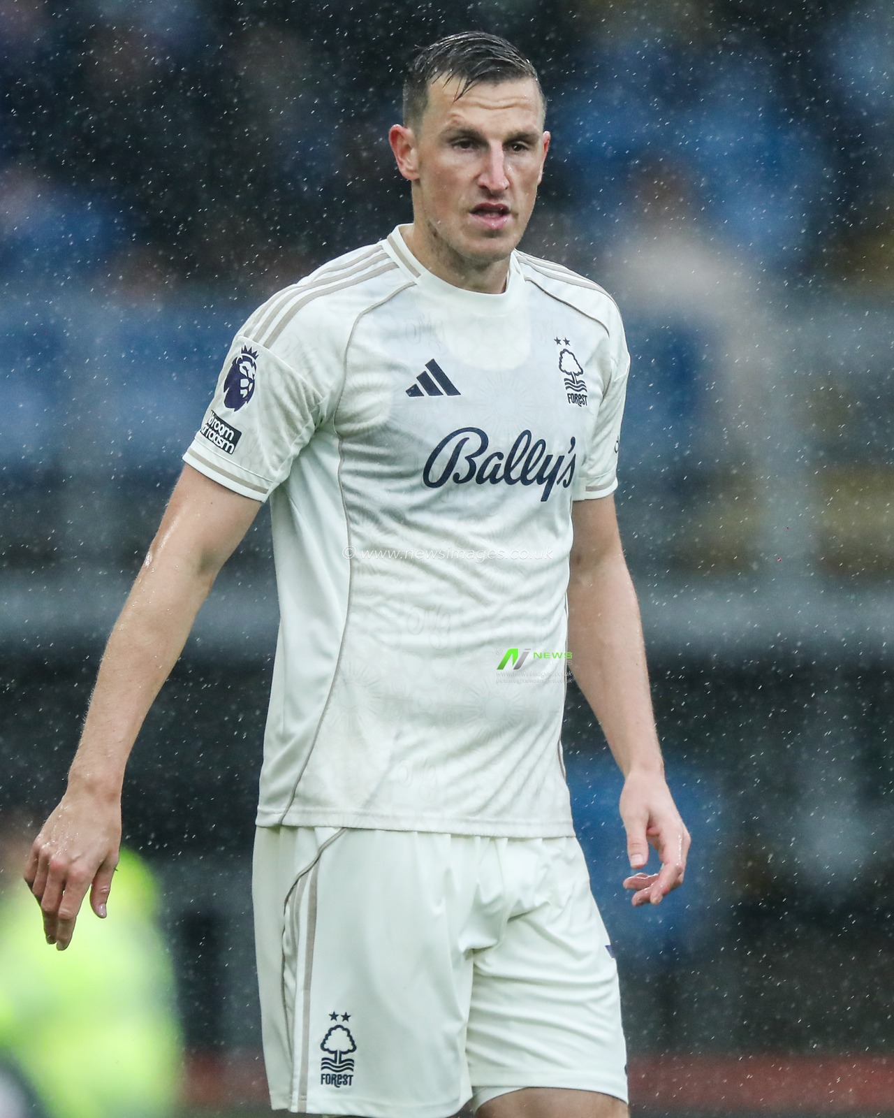 Chris Wood of Nottingham Forest during the Premier League match Burnley vs Nottingham Forest at Turf Moor, Burnley, United Kingdom, 20th September 2025

(Photo by Jorge Horsted/News Images)