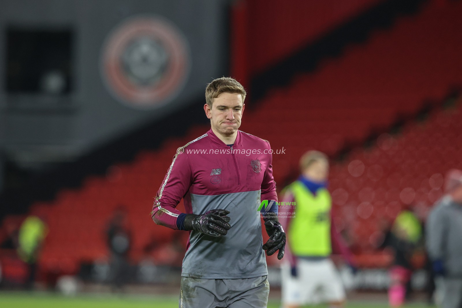 Matthew Turner of Cardiff City in the pregame warmup session during the Emirates FA Cup 3rd Round match Sheffield United vs Cardiff City at Bramall Lane, Sheffield, United Kingdom, 9th January 2025

(Photo by Alfie Cosgrove/News Images)