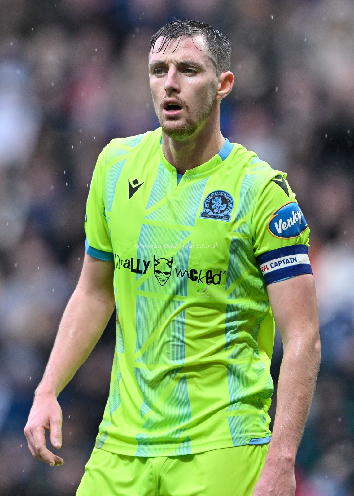 Dominic Hyam of Blackburn Rovers, during the Sky Bet Championship match Preston North End vs Blackburn Rovers at Deepdale, Preston, United Kingdom, 17th February 2024

(Photo by Cody Froggatt/News Images)