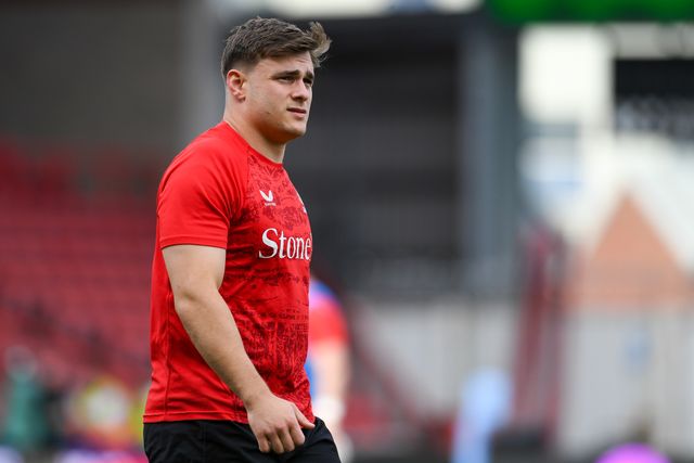 Theo Dan of Saracens during the Gallagher PREM match Bristol Bears vs Saracens at Ashton Gate, Bristol, United Kingdom on 09 May 2026

(Photo by Alex Williamson/News Images)