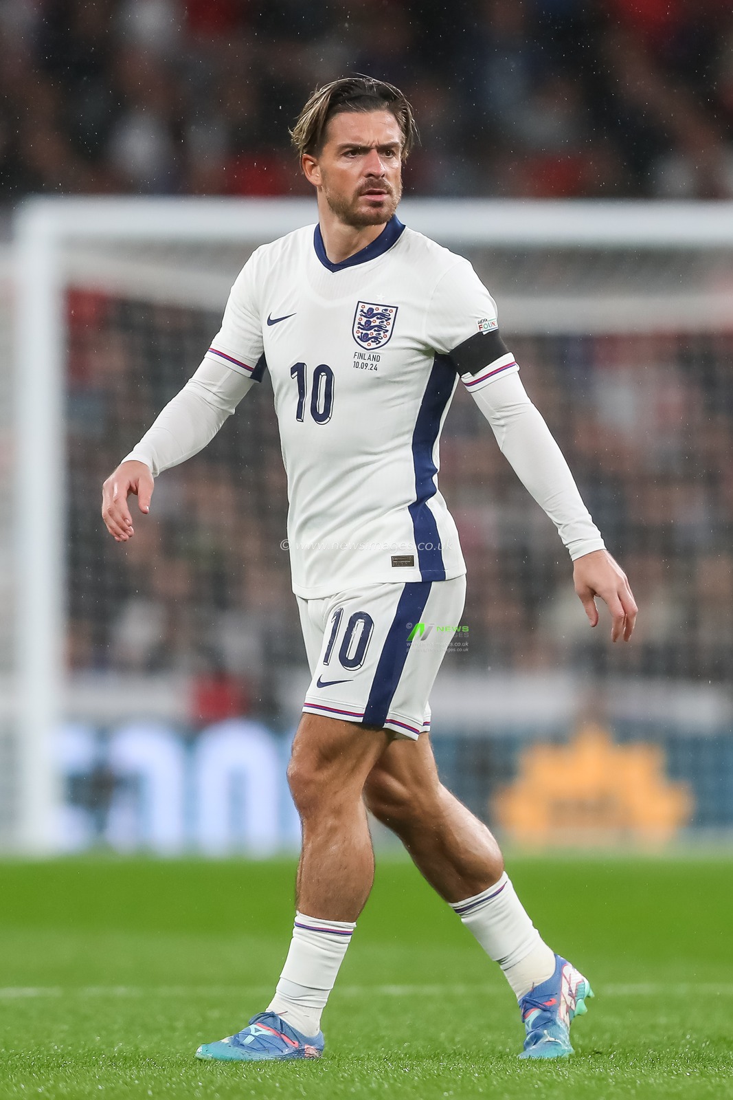 Jack Grealish of England during the UEFA Nations League - League B - Group 2 England v Finland at Wembley Stadium, London, United Kingdom, 10th September 2024

(Photo by Gareth Evans/News Images)