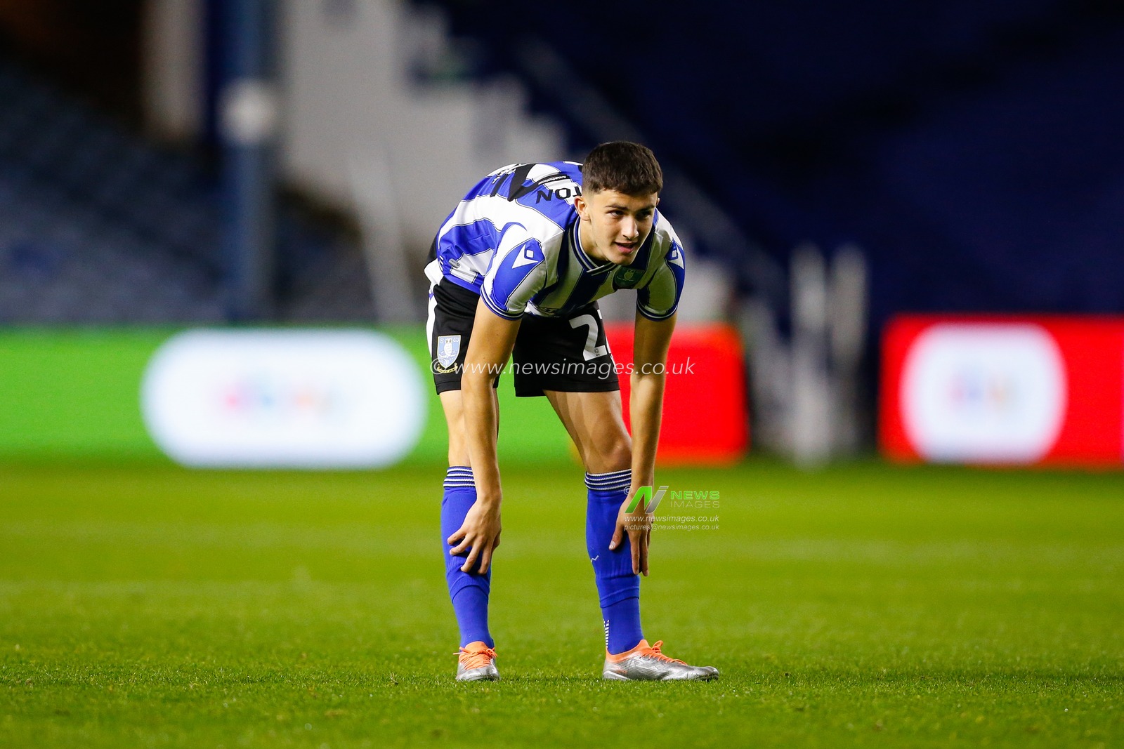 Rio Shipston #22 of Sheffield Wednesday during the Papa John's Trophy match Sheffield Wednesday vs Leicester City U21 at Hillsborough, Sheffield, United Kingdom, 18th October 2022

(Photo by Ben Early/News Images)