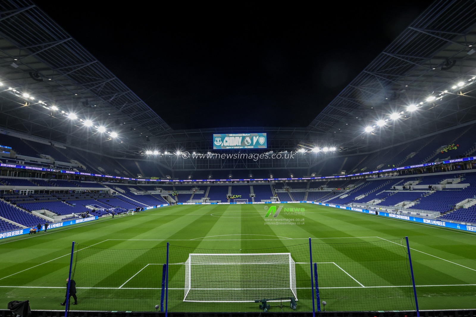 A general view of Hill Dickinson Stadium ahead of the Premier League match Everton vs Leeds United at Hill Dickinson Stadium, Liverpool, United Kingdom on 26 January 2026

(Photo by Alfie Cosgrove/News Images)