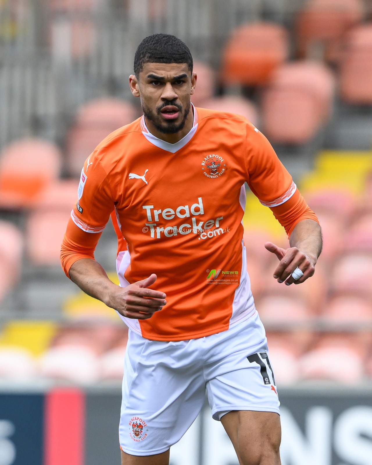 Ashley Fletcher of Blackpool during the Sky Bet League 1 match Blackpool vs Leyton Orient at Bloomfield Road, Blackpool, United Kingdom, 15th March 2025

(Photo by Craig Thomas/News Images)