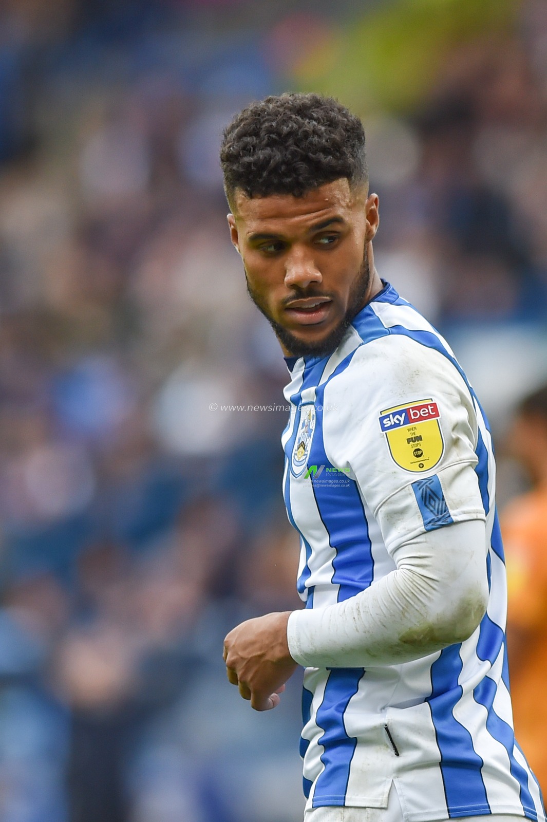 5th October 2019, John Smith's Stadium, Huddersfield, England; Sky Bet Championship, Huddersfield Town v Hull City :Fraizer Campbell (22) of Huddersfield Town
Credit: Dean Williams/News Images