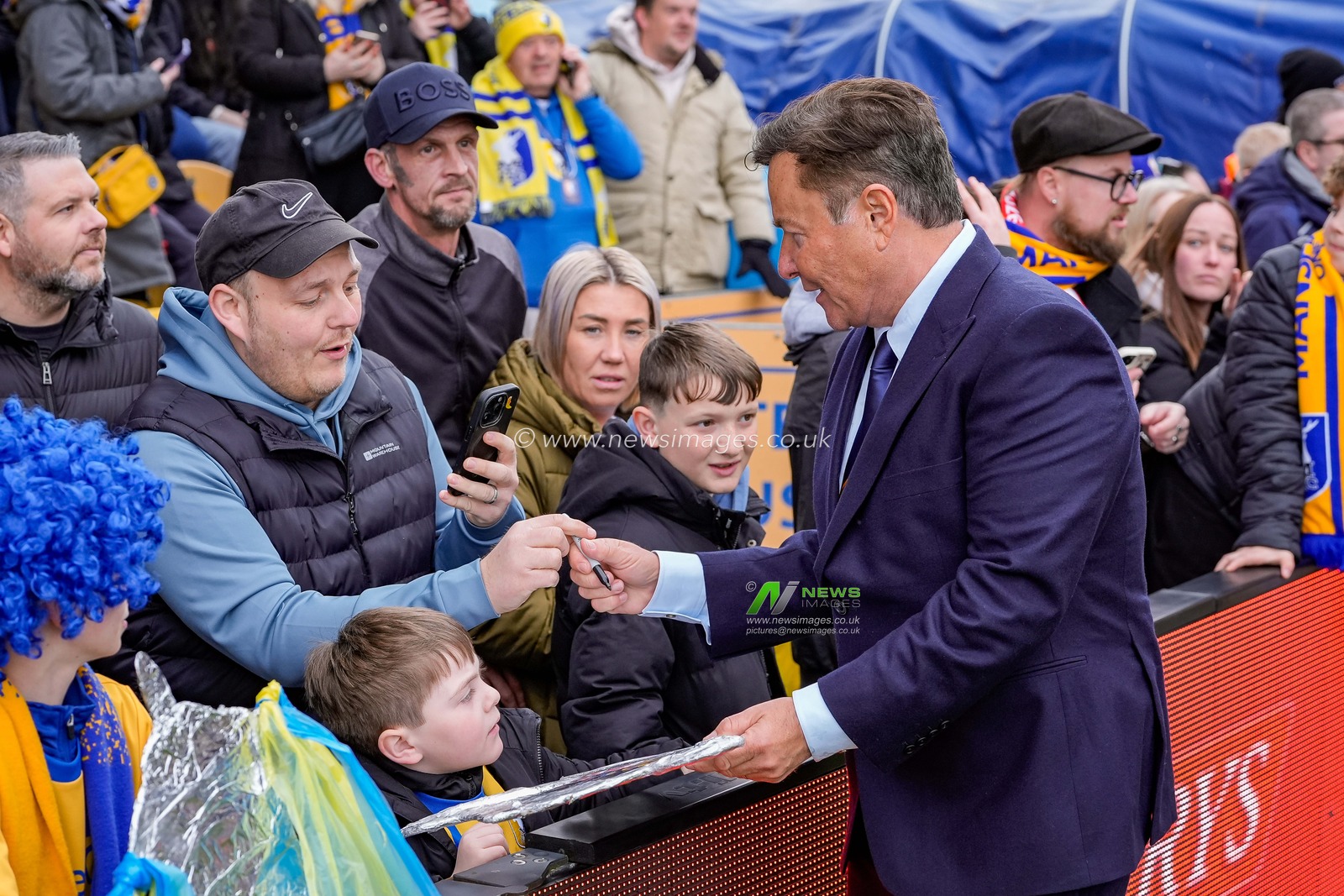 Mansfield Town chairman and owner John Radford during the Emirates FA Cup fifth round match Mansfield Town vs Arsenal at One Call Stadium, Mansfield, United Kingdom on 07 March 2026

(Photo by Maynard Manyowa/News Images)