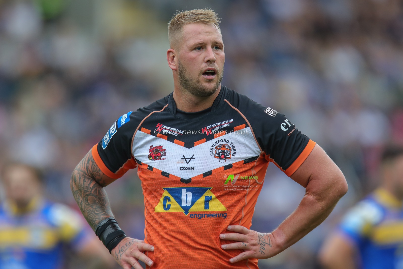 Joe Westerman #13 of Castleford Tigers during the Betfred Super League match Leeds Rhinos vs Castleford Tigers at Headingley Stadium, Leeds, United Kingdom, 3rd September 2022

(Photo by James Heaton/News Images)
