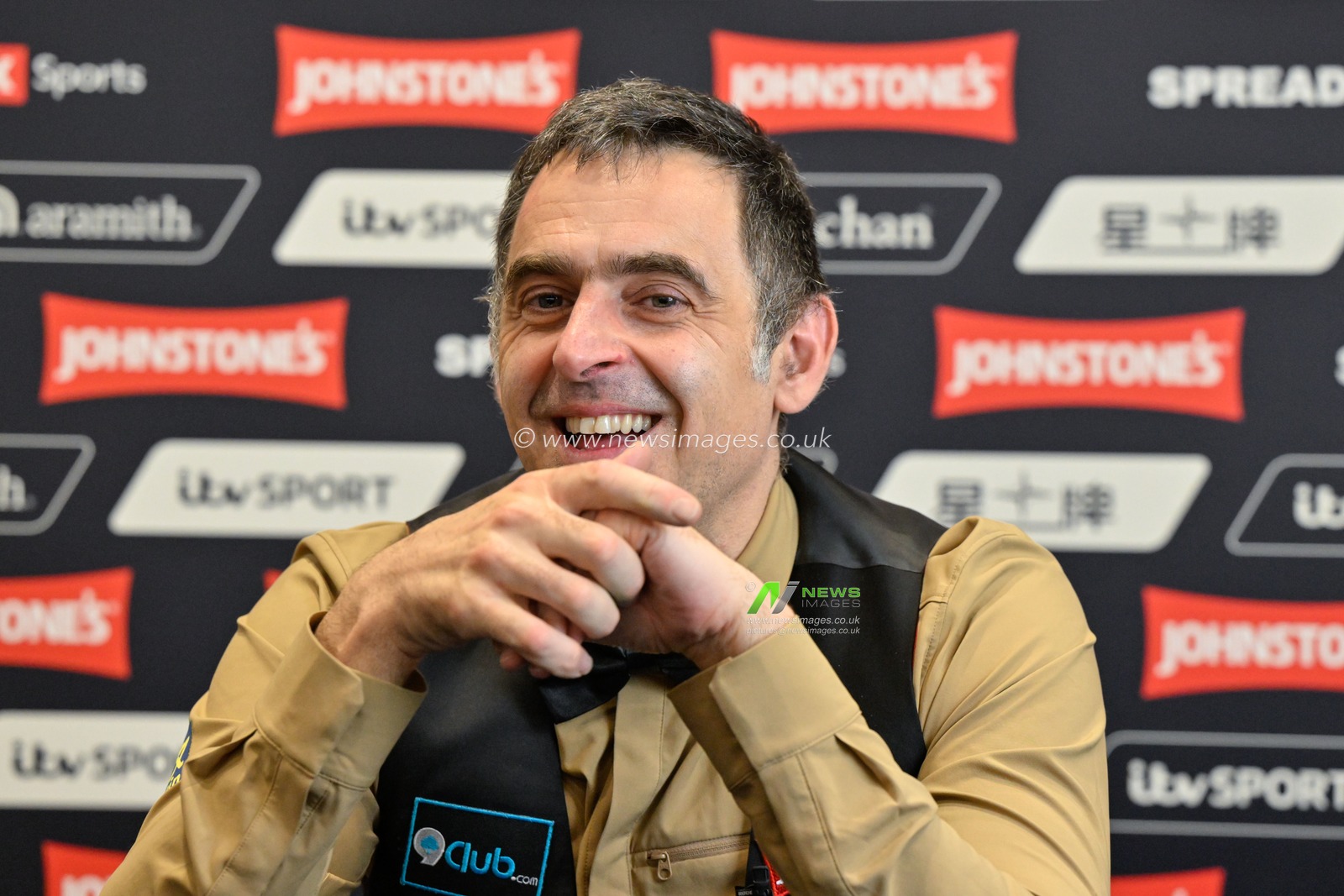 Ronnie O'Sullivan speaks at the post match interview, during the Johnstoneâ€™s Paint Tour Championships at Manchester Central, Manchester, United Kingdom, 5th April 2024

(Photo by Cody Froggatt/News Images)