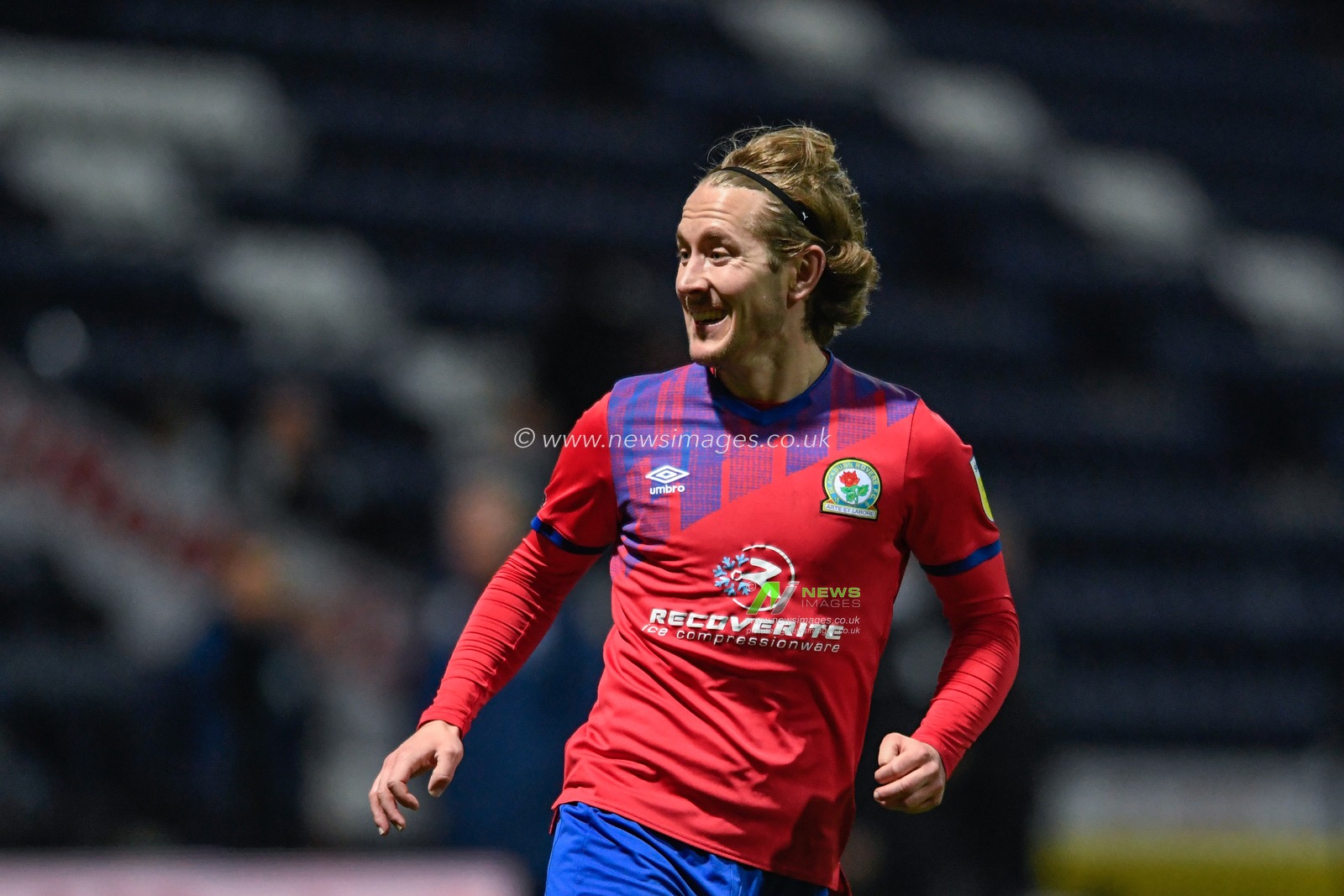 Lewis Holtby #10 of Blackburn Rovers in action during the game
