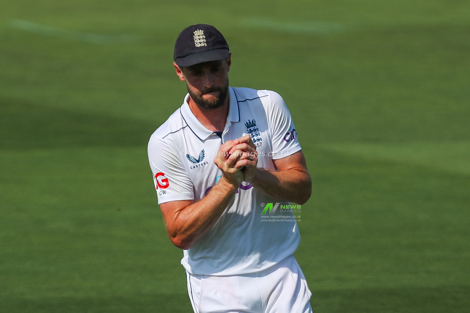 Chris Woakes of England catches Angelo Mathews of Sri Lanka during the England v Sri Lanka 2nd Rothesay Test Match Day 4 at Lords, London, United Kingdom, 1st September 2024

(Photo by Izzy Poles/News Images)