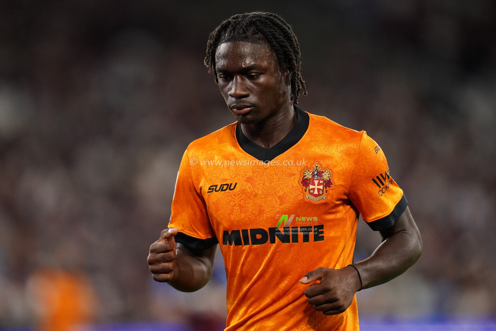 Mateus Mane of Wolverhampton Wanderers during the Sky Bet Championship match West Ham United vs Wolverhampton Wanderers at London Stadium, London, United Kingdom on 01 September 2026

(Photo by Harvey Murphy/News Images)