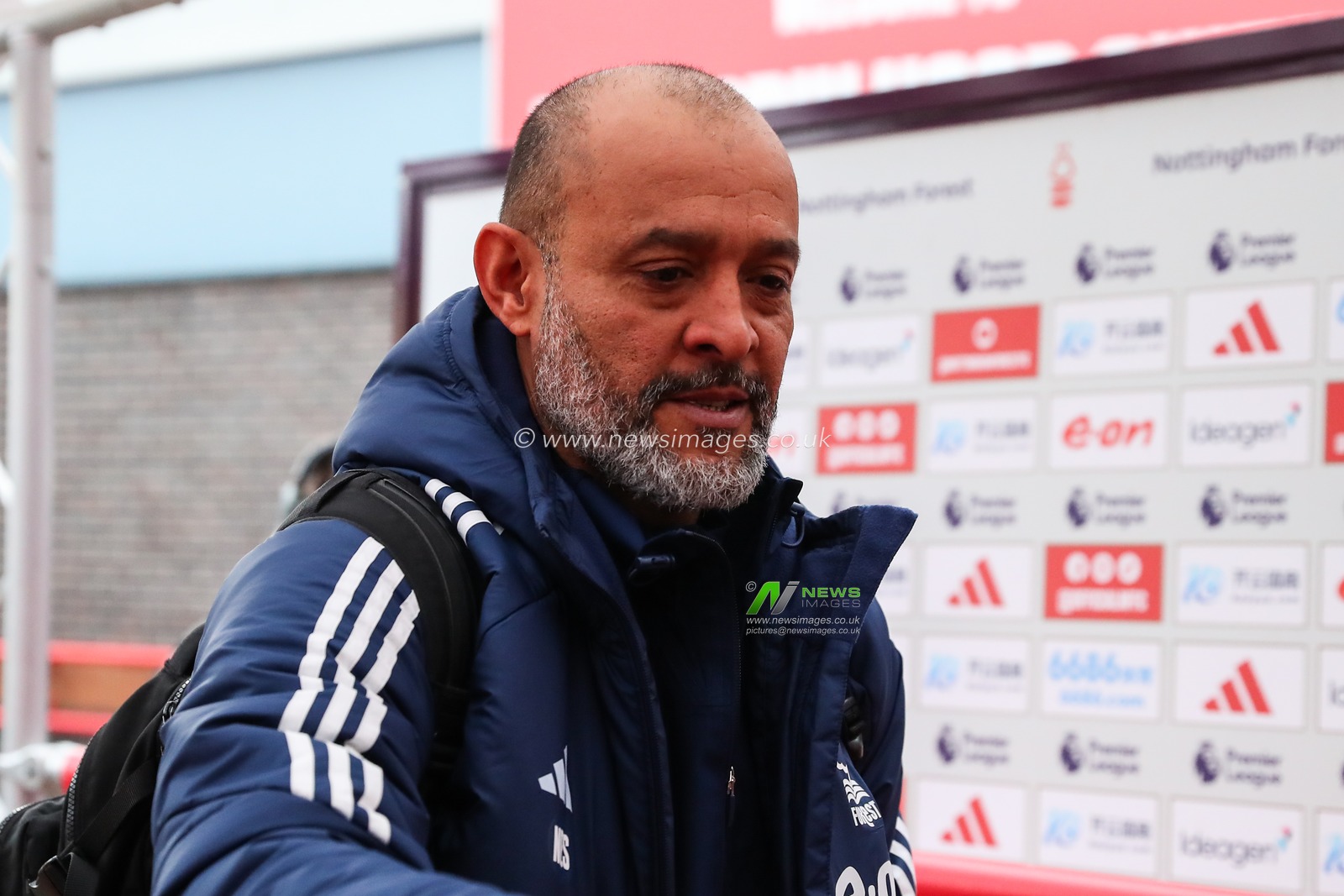 Nuno EspÃ­rito Santo manager of Nottingham Forest arrives ahead of the Premier League match Nottingham Forest vs Newcastle United at City Ground, Nottingham, United Kingdom, 10th February 2024

(Photo by Gareth Evans/News Images)