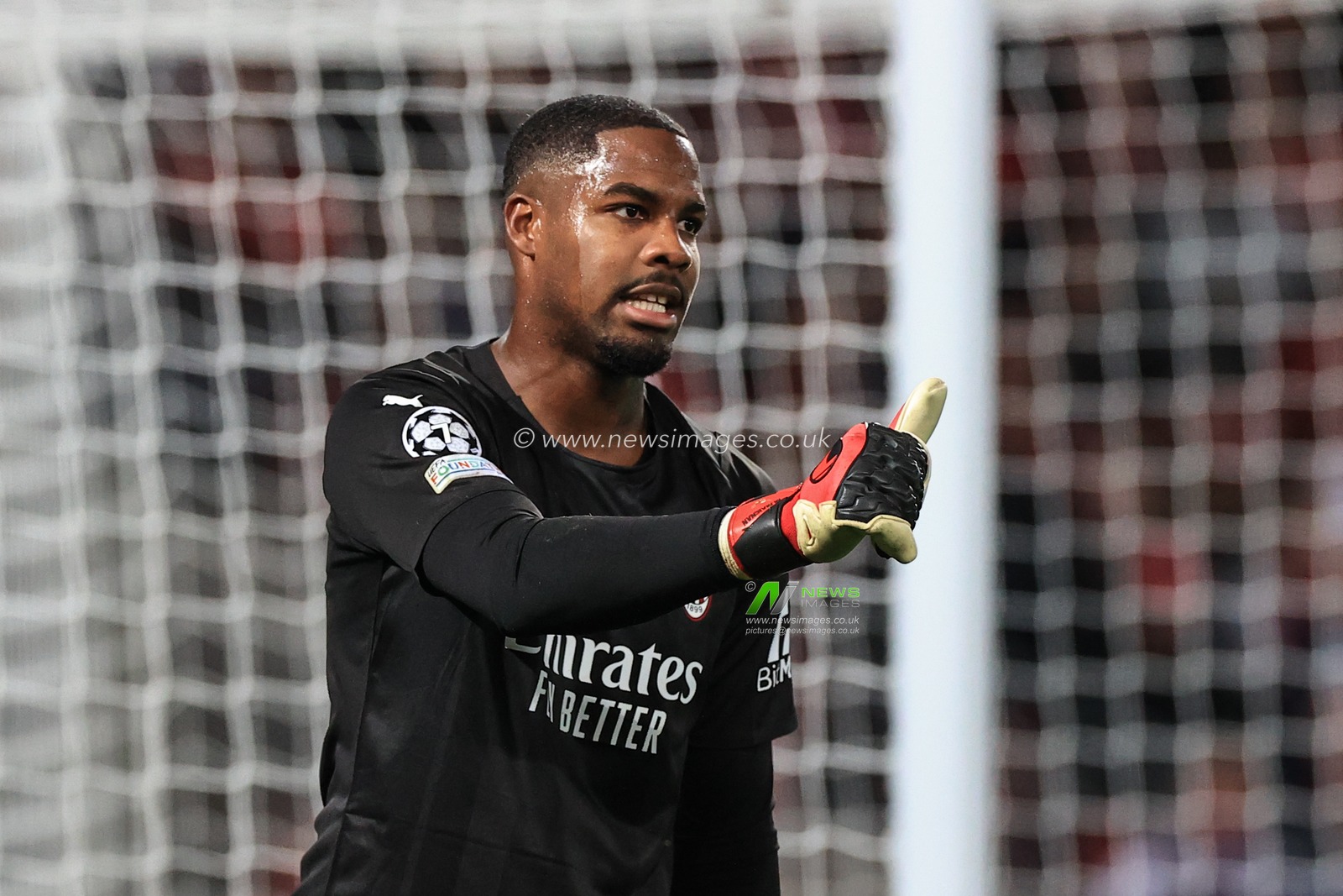 Mike Maignan #16 of AC Milan during the game