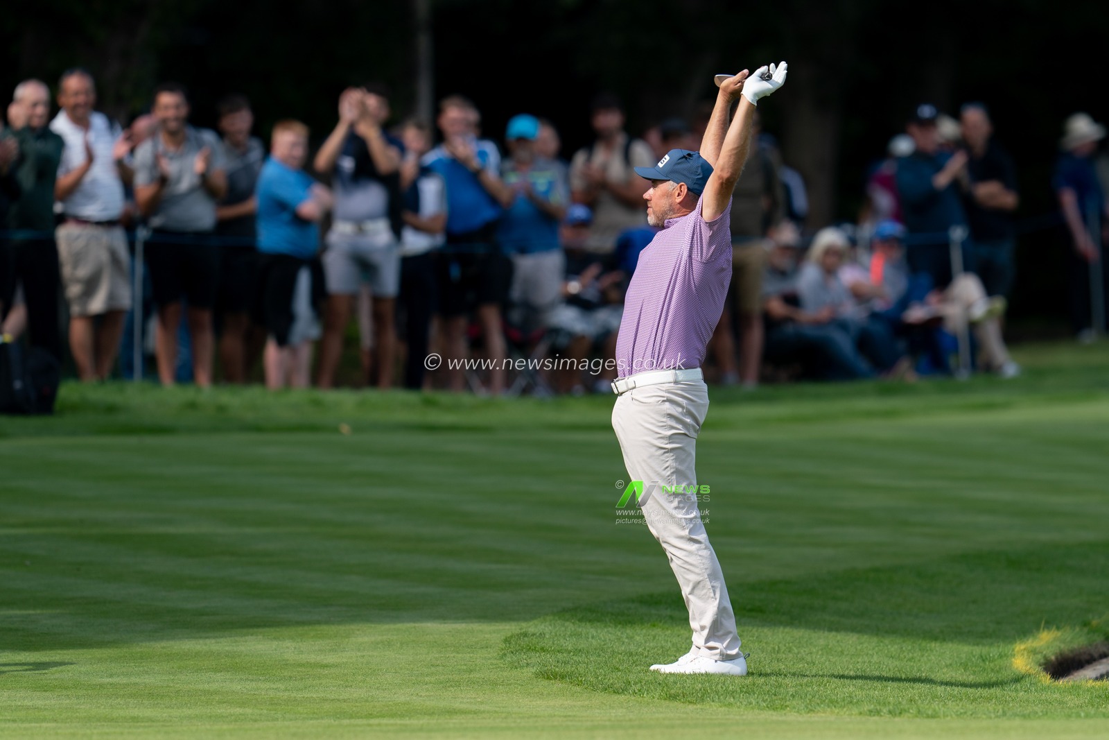 Lee Westwood (ENG) 18th fairway during the BMW PGA Championship 2022 at Wentworth Club, Virginia Water, United Kingdom, 11th September 2022

(Photo by Richard Washbrooke/News Images)
