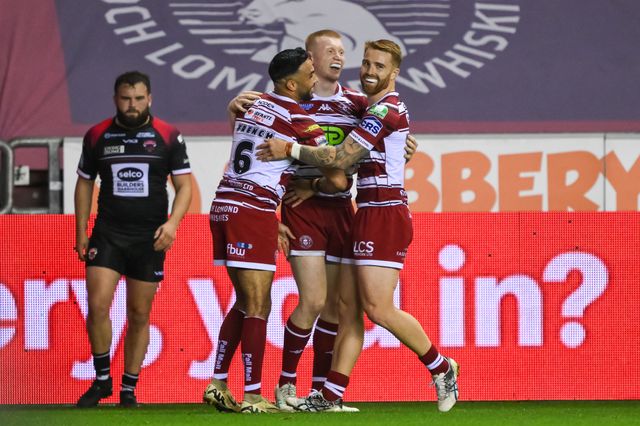 Betfred Super League Round 27 Wigan Warriors v Salford Red Devils