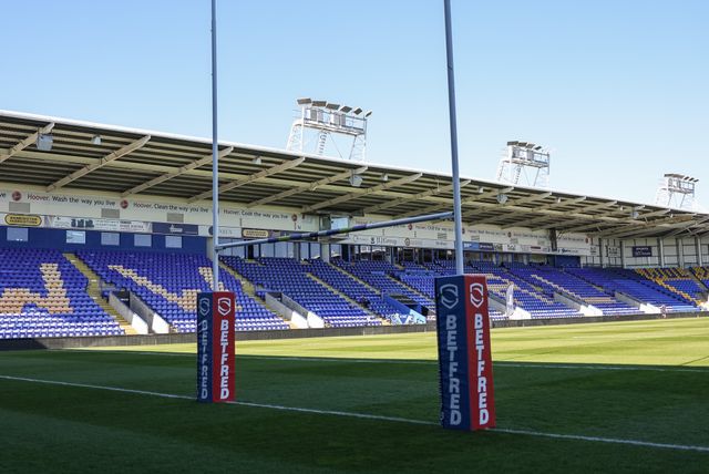 A general view of The Halliwell Jones Stadium during the Betfred Super League round 9 match Warrington Wolves vs Wigan Warriors at The Halliwell Jones Stadium, Warrington, United Kingdom on 24 April 2026

(Photo by Mark Cosgrove/News Images)