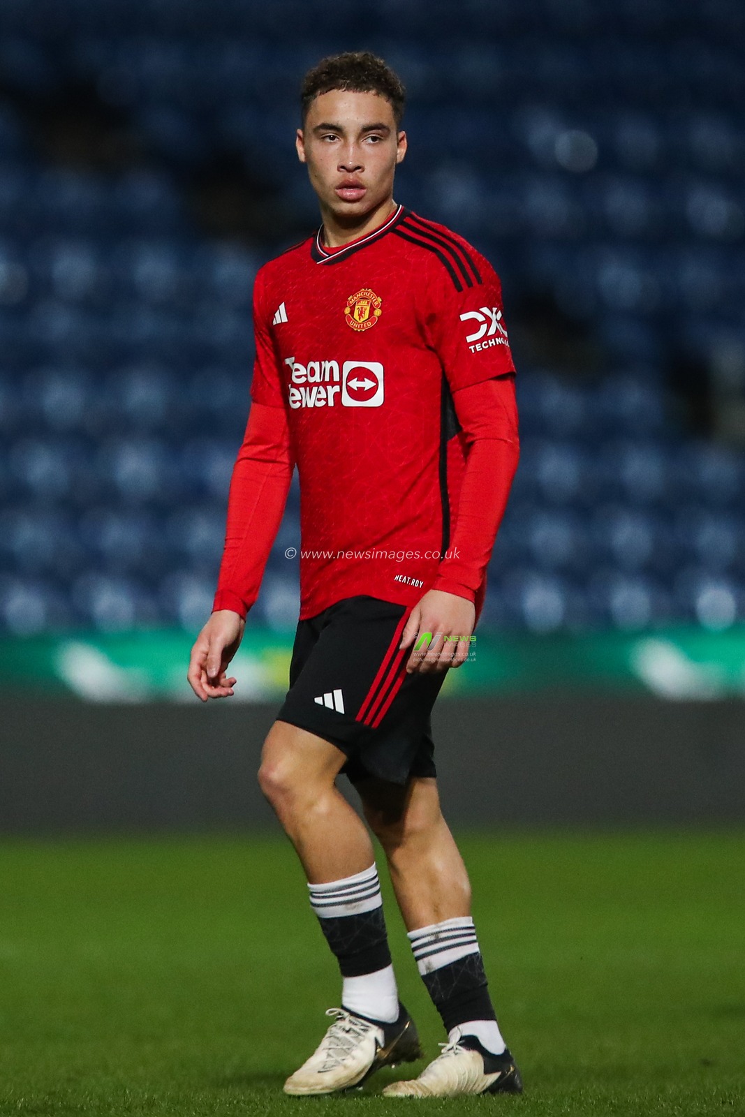 Sam Murray of Manchester United during the Premier League 2 U23 match West Bromwich Albion vs Manchester United at The Hawthorns, West Bromwich, United Kingdom, 18th March 2024

(Photo by Gareth Evans/News Images)