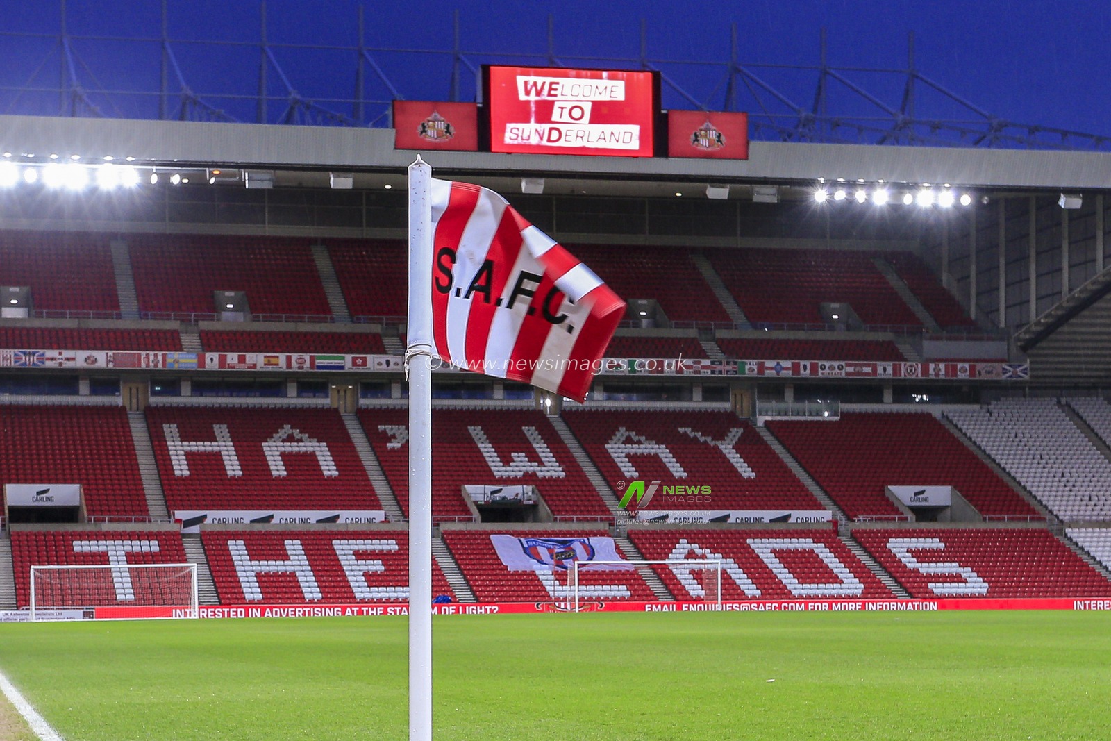 A general view of the Stadium of Light ahead of the Sky Bet League One match between Sunderland and Fleetwood Town
