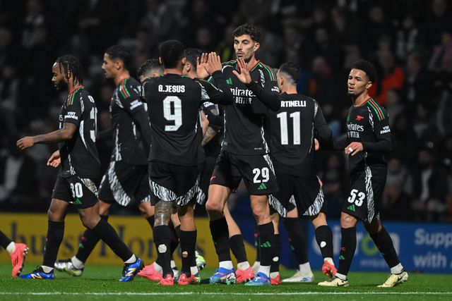 Carabao Cup Preston Last 16 North End v Arsenal
