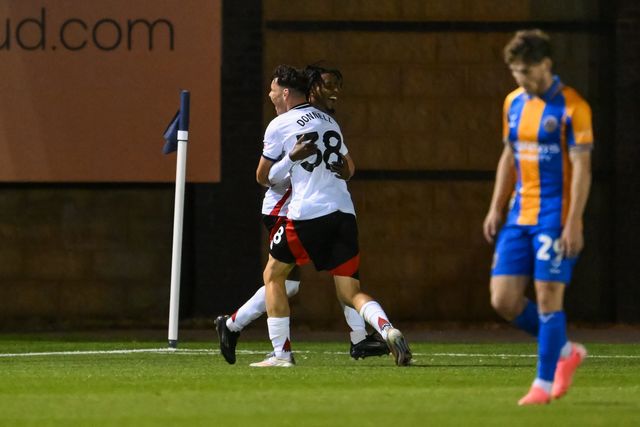 Bristol Street Motors Trophy Shrewsbury Town v Fulham U21
