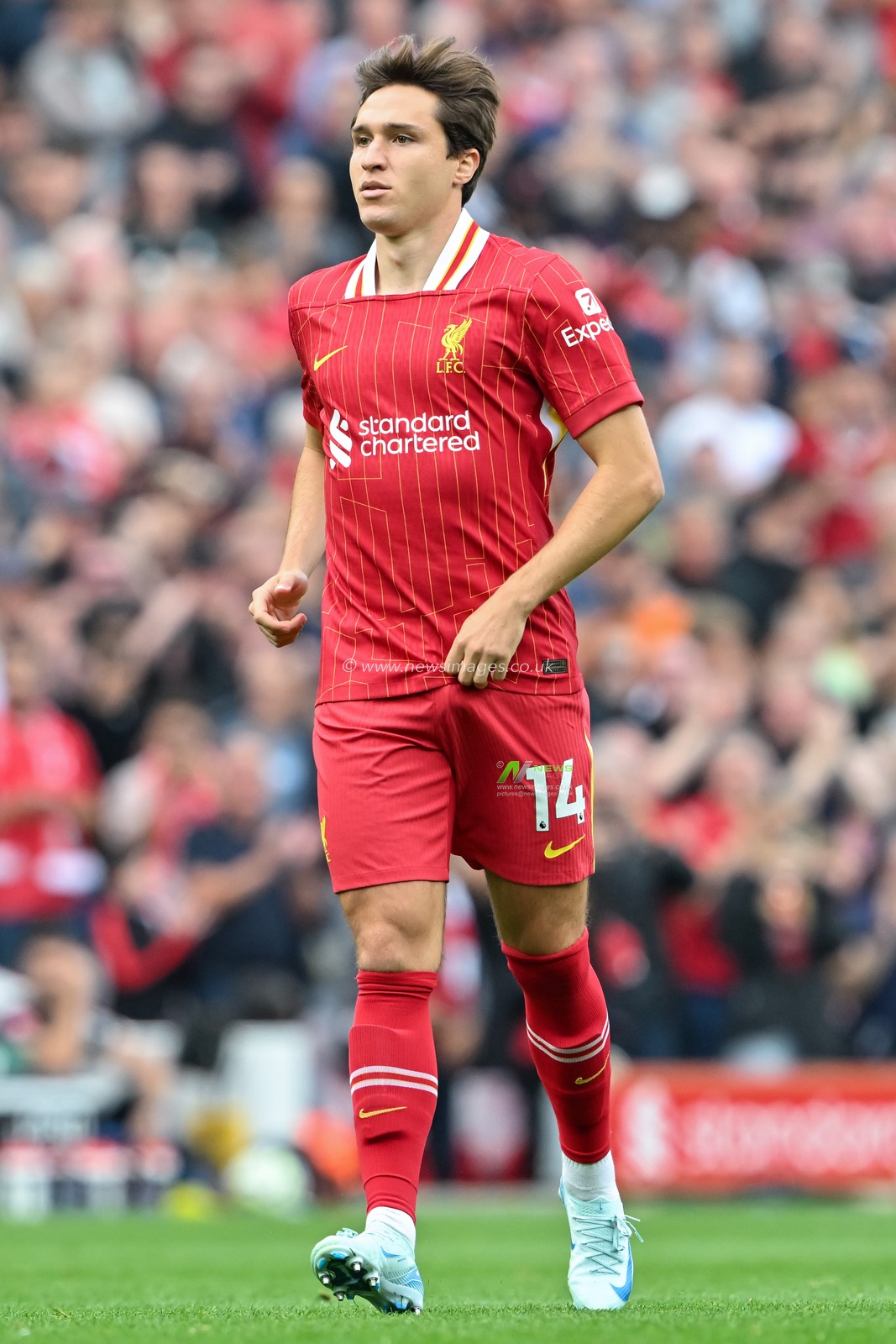 Federico Chiesa of Liverpool during the Premier League match Liverpool vs Bournemouth at Anfield, Liverpool, United Kingdom, 21st September 2024

(Photo by Cody Froggatt/News Images)