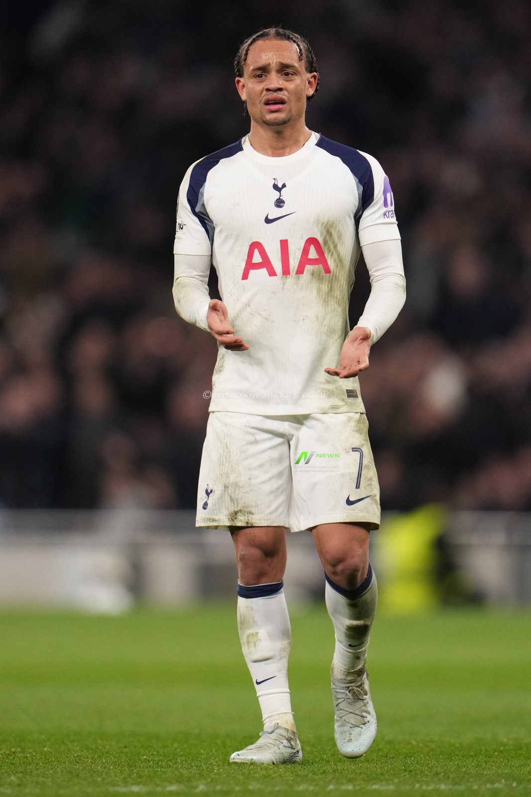 Xavi Simons of Tottenham Hotspur during the UEFA Champions League match Tottenham Hotspur vs Atletico Madrid at Tottenham Hotspur Stadium, London, United Kingdom on 18 March 2026

(Photo by Harvey Murphy/News Images)