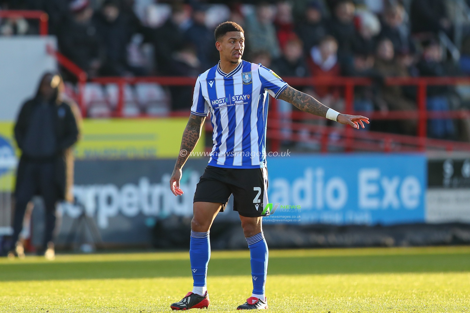 Liam Palmer #2 of Sheffield Wednesday during the Sky Bet League 1 match Exeter City vs Sheffield Wednesday at St James' Park, Exeter, United Kingdom, 10th December 2022

(Photo by Gareth Evans/News Images)