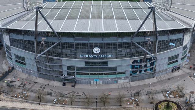 An aerial view of The Etihad Stadium during the Emirates FA Cup Quarter-Final match Manchester City vs Liverpool at Etihad Stadium, Manchester, United Kingdom on 04 April 2026

(Photo by Mark Cosgrove/News Images)