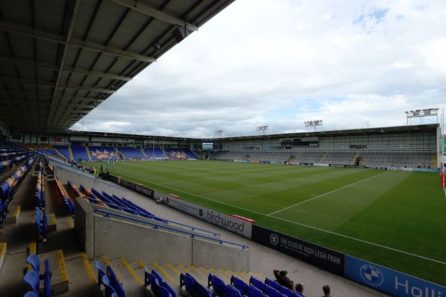 A general view of Halliwell Jones Stadium ahead of the Betfred Super League round 15 match Warrington Wolves vs Leeds Rhinos at The Halliwell Jones Stadium, Warrington, United Kingdom on 18 June 2026

(Photo by Alfie Cosgrove/News Images)