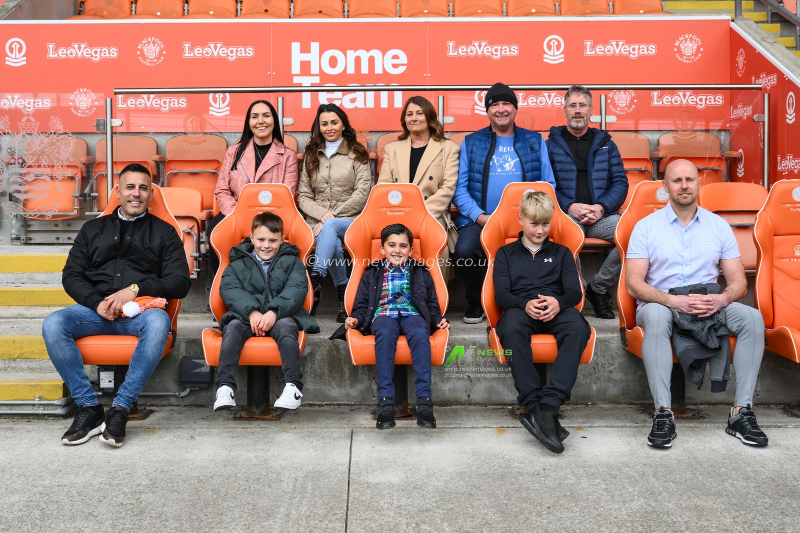 Sponsors in the home dugout ahead of the game during the Sky Bet League 1 match Blackpool vs Barnsley at Bloomfield Road, Blackpool, United Kingdom, 20th April 2024

(Photo by Craig Thomas/News Images)