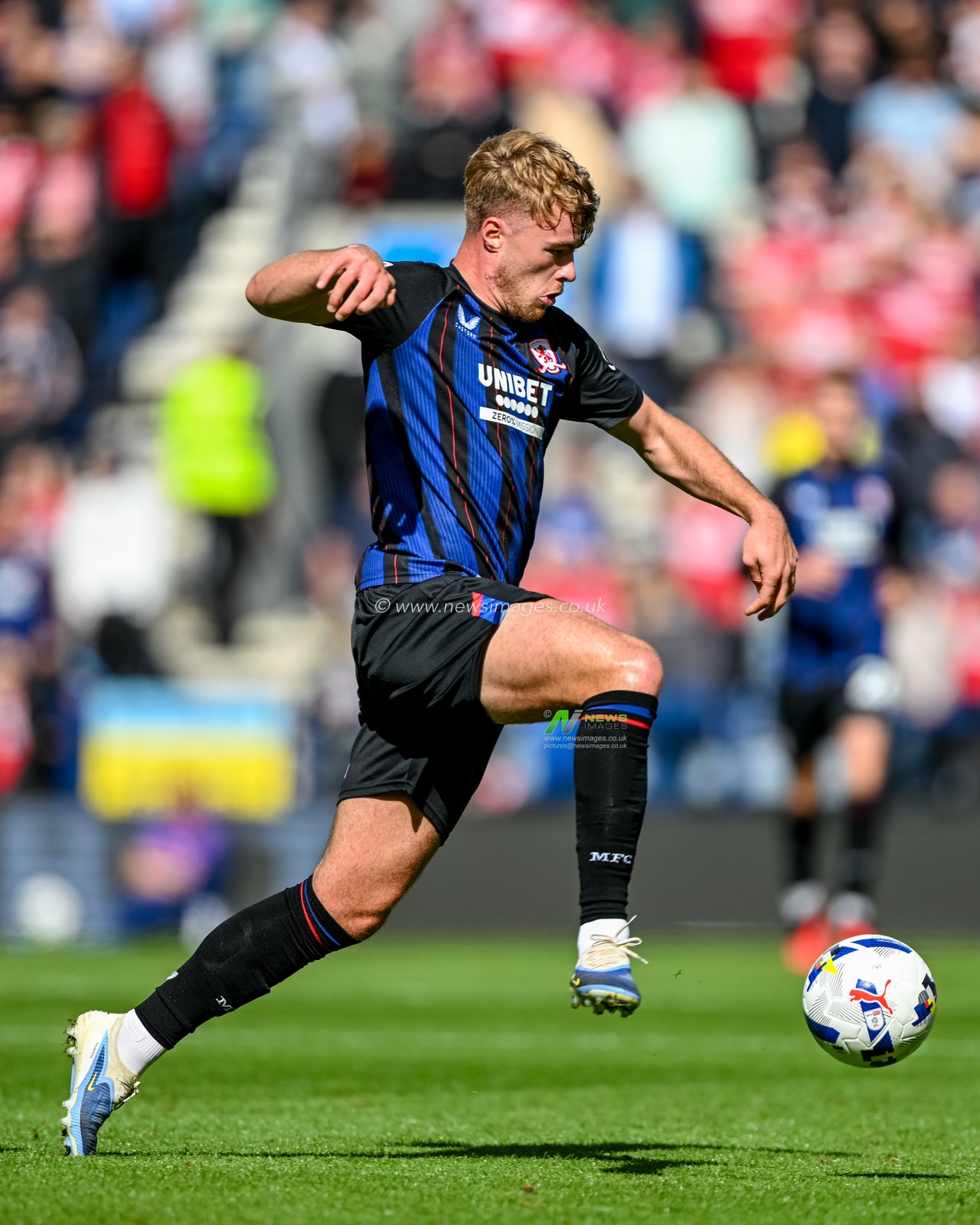 Tommy Conway of Middlesbrough during the Sky Bet Championship match Preston North End vs Middlesbrough at Deepdale, Preston, United Kingdom, 13th September 2025

(Photo by Adam Gee/News Images)