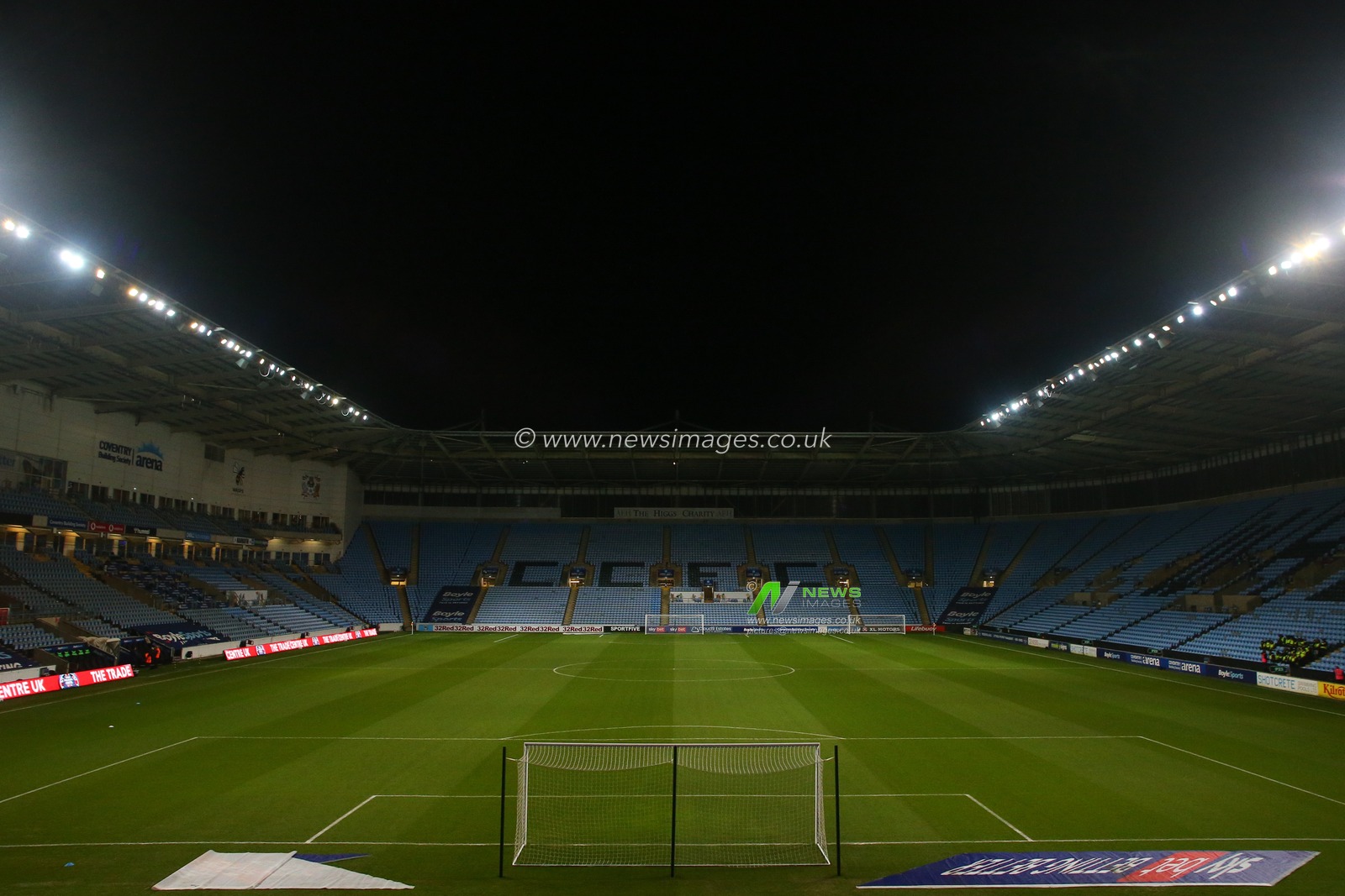 General view inside of the Coventry Building Society Arena, home of Coventry City ahead of the Sky Bet Championship match Coventry City vs West Bromwich Albion at Coventry Building Society Arena, Coventry, United Kingdom, 21st December 2022

(Photo by Gareth Evans/News Images)
