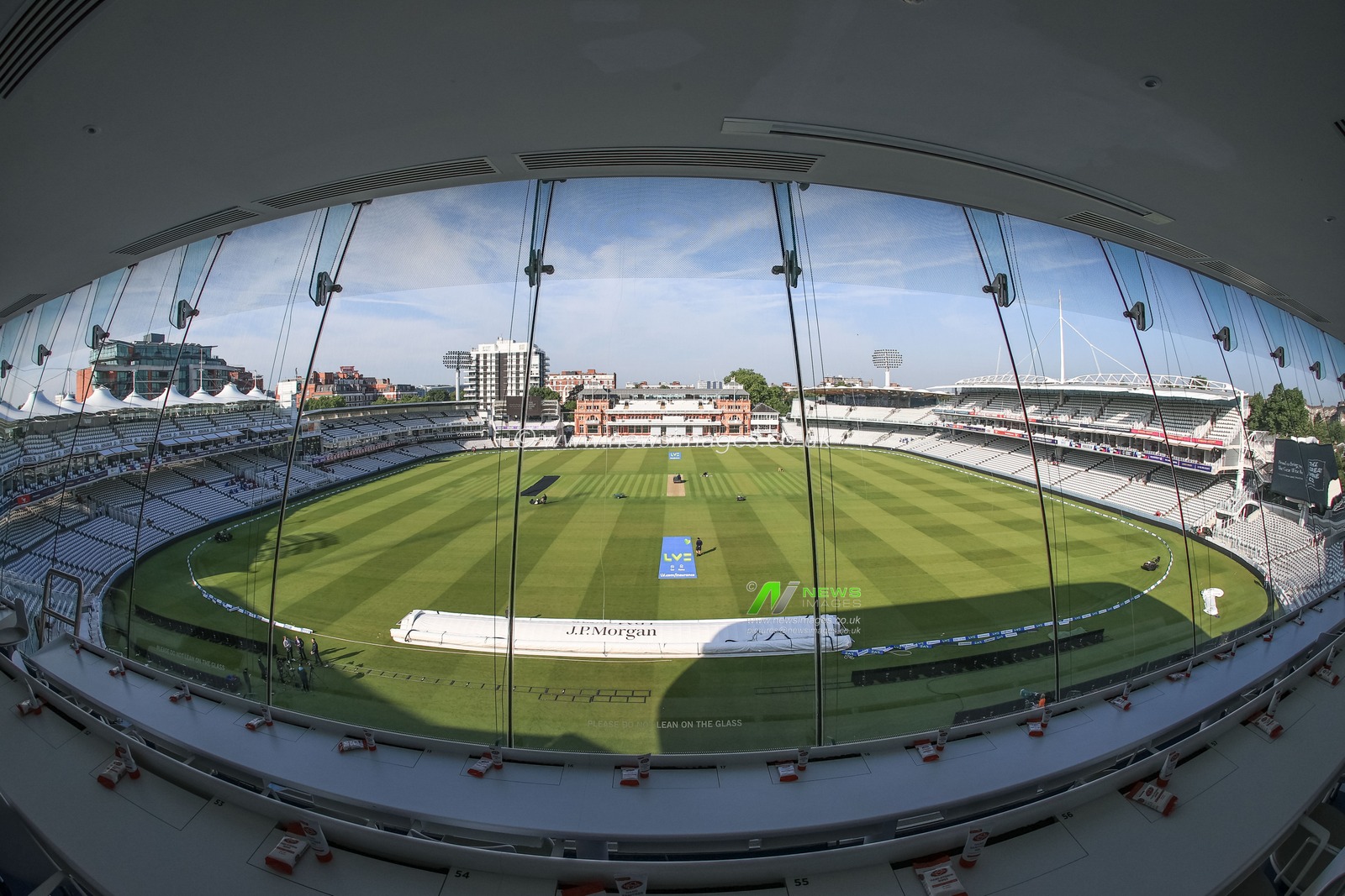 A general view of Lords from the Media Centre