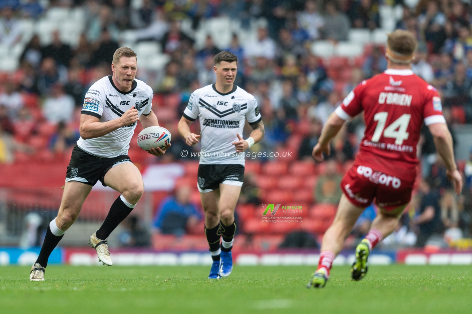 25th May 2019 , Anfield Stadium, Liverpool, England; Dacia Magic Weekend, Betfred Super League Round 16, Hull FC vs Huddersfield Giants ; Chris Green (15) of Hull FC during the game

Credit: Richard Long/News Images