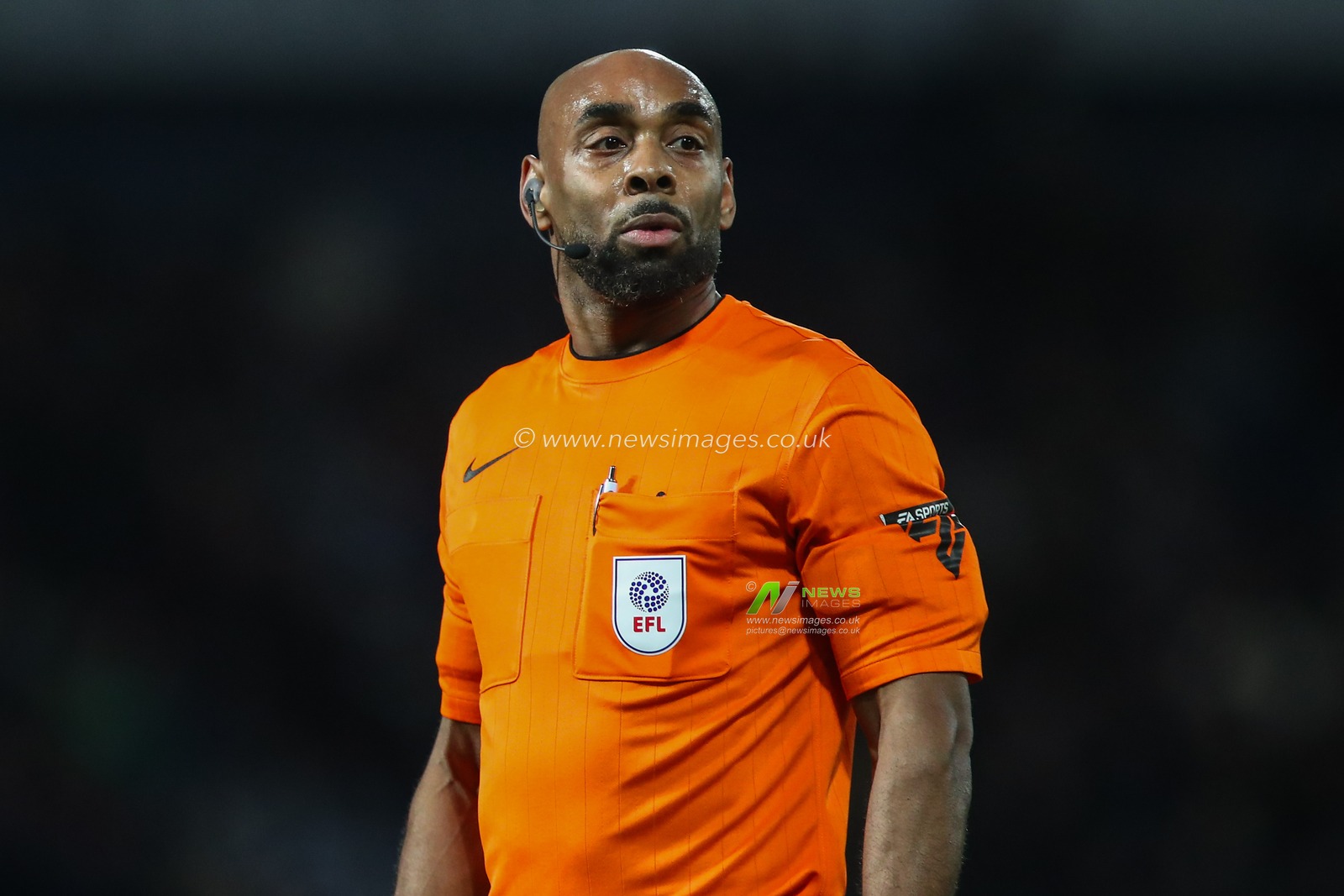 Referee Samuel Allison during the Sky Bet Championship match West Bromwich Albion vs Southampton at The Hawthorns, West Bromwich, United Kingdom, 16th February 2024

(Photo by Gareth Evans/News Images)