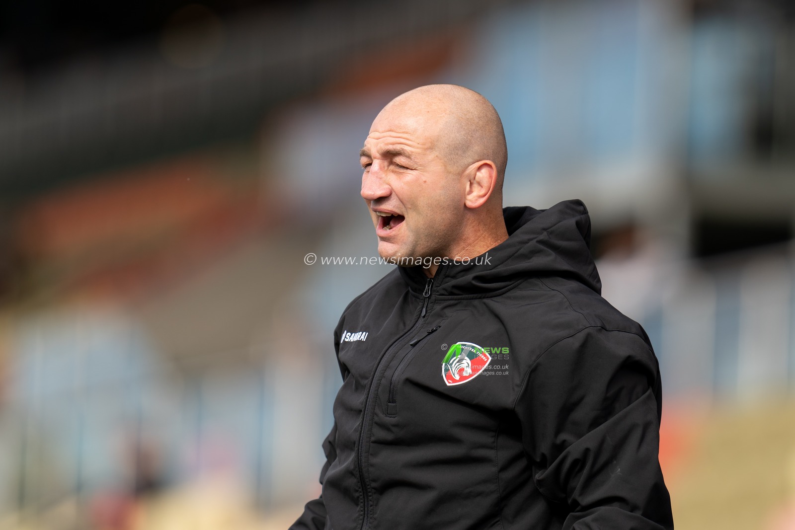 Steve Borthwick Leicester Tigers Head Coach prior to the Gallagher Premiership match Saracens vs Leicester Tigers at StoneX Stadium, London, United Kingdom, 1st October 2022

(Photo by Richard Washbrooke/News Images)
