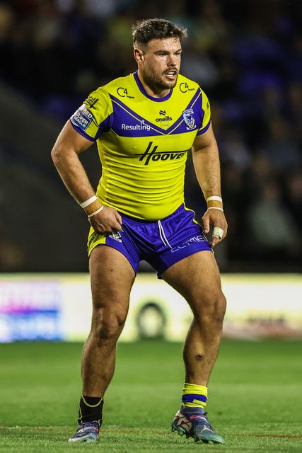 Joe Philbin of Warrington Wolves during the Betfred Super League Round 24 match Warrington Wolves vs Salford Red Devils at Halliwell Jones Stadium, Warrington, United Kingdom, 29th August 2025

(Photo by Alfie Cosgrove/News Images)
