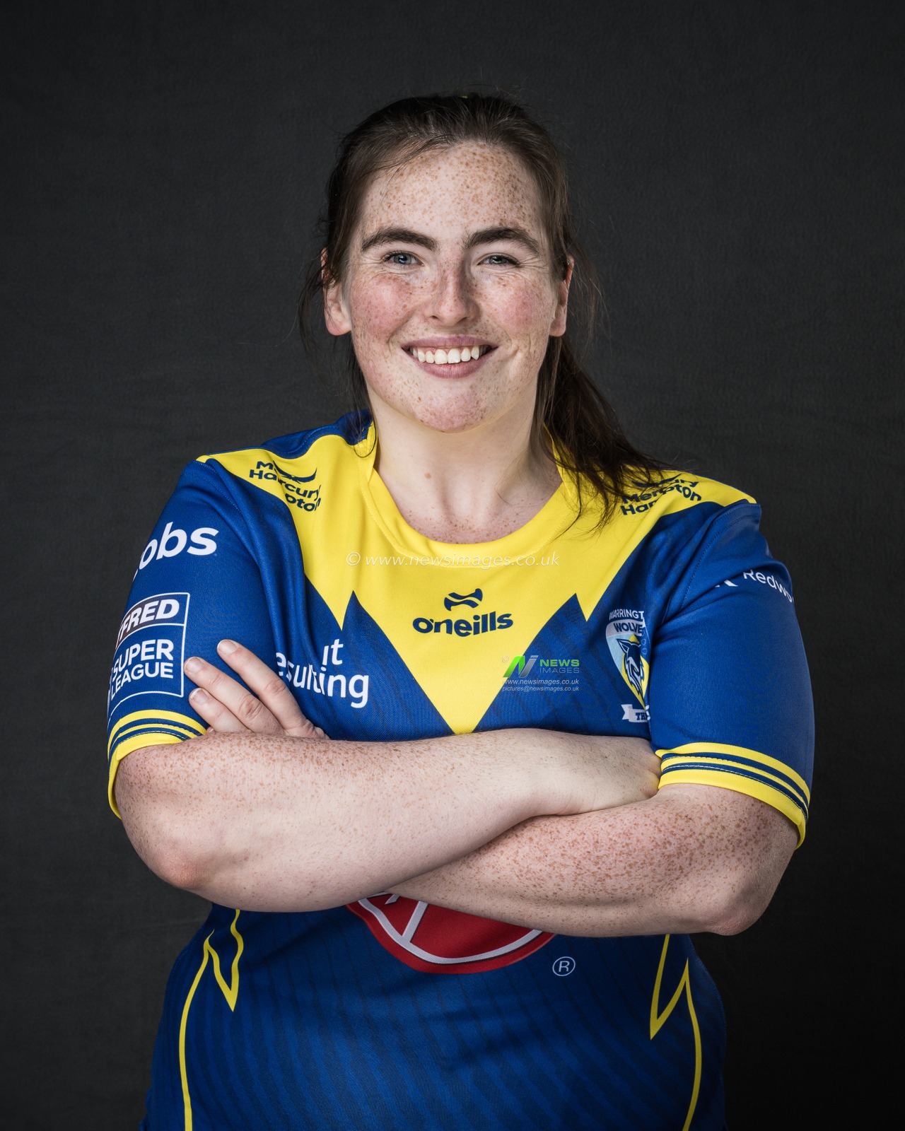 Warrington Wolves Women Headshots at Halliwell Jones Stadium, Warrington, United Kingdom, 5th March 2024

(Photo by Craig Thomas/News Images)
