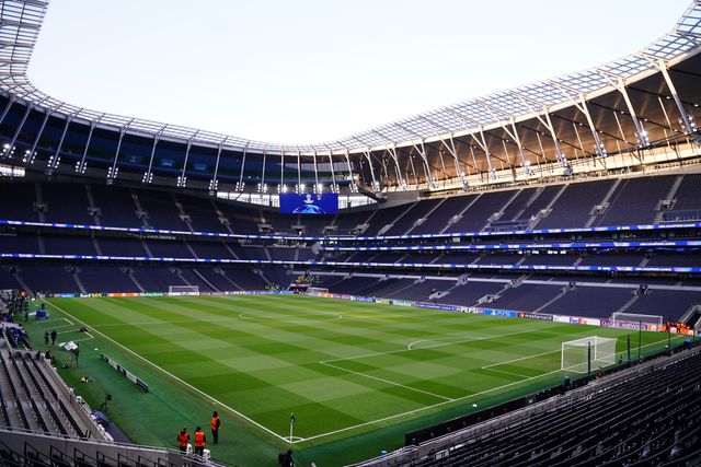 General view of the Tottenham Hotspur stadium ahead of the UEFA Champions League match Tottenham Hotspur vs Atletico Madrid at Tottenham Hotspur Stadium, London, United Kingdom on 18 March 2026

(Photo by Harvey Murphy/News Images)