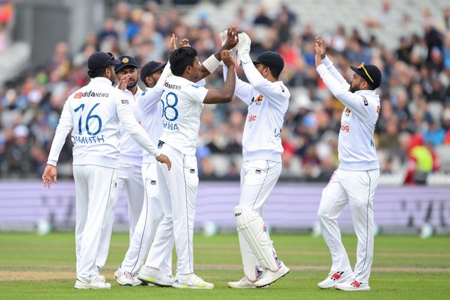 England Men v Sri Lanka 1st Rothesay Test Match Day 2