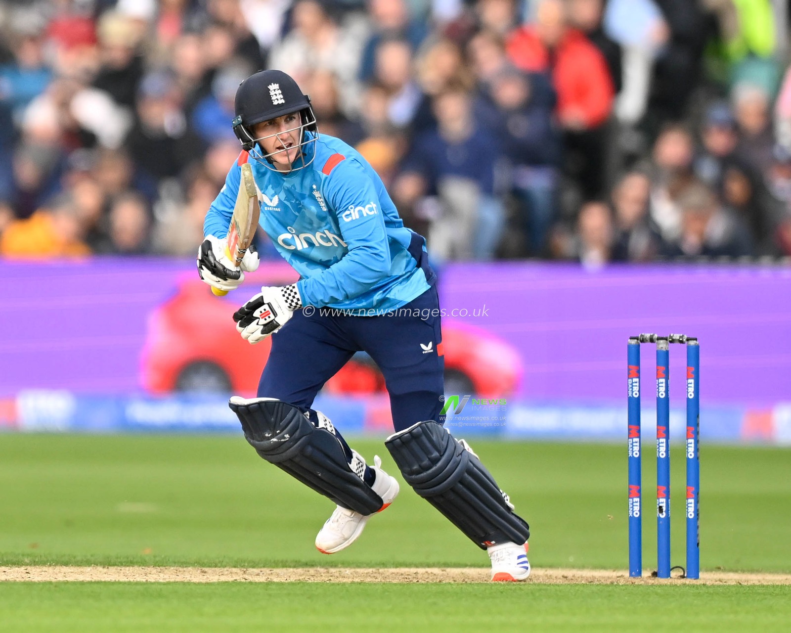 Harry BROOK of England batting during the Third Metro Bank One Day International England v Australia at Lords, London, United Kingdom, 27th September 2024

(Photo by Mark Dunn/News Images)