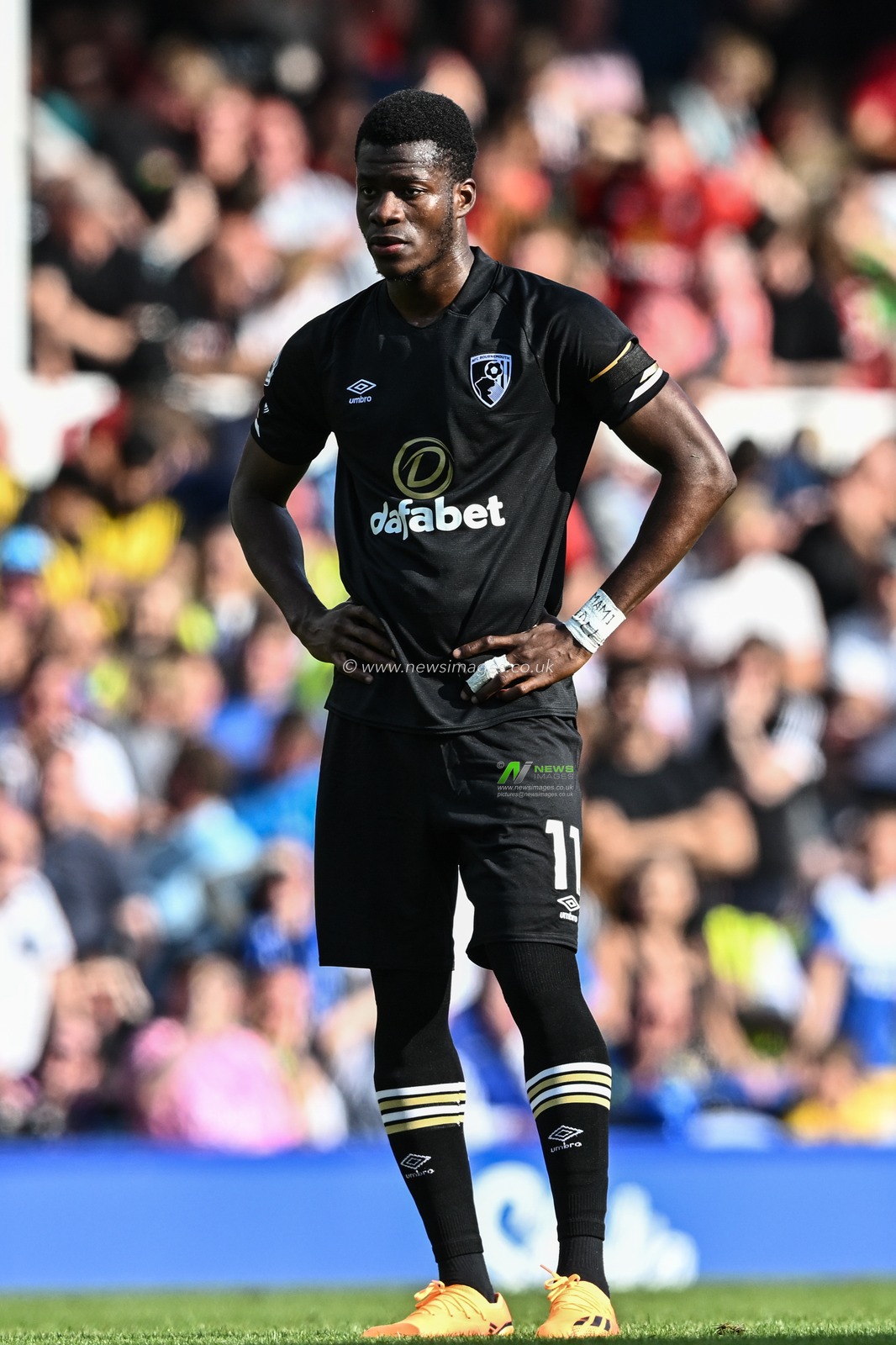 Dango Ouattara #11 of Bournemouth during the Premier League match Everton vs Bournemouth at Goodison Park, Liverpool, United Kingdom, 28th May 2023

(Photo by Craig Thomas/News Images)