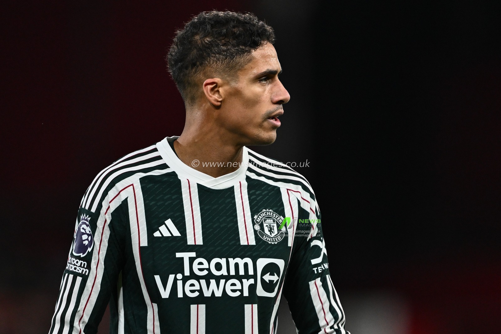 RaphaÃ«l Varane of Manchester United during the Premier League match Nottingham Forest vs Manchester United at City Ground, Nottingham, United Kingdom, 30th December 2023

(Photo by Craig Thomas/News Images)