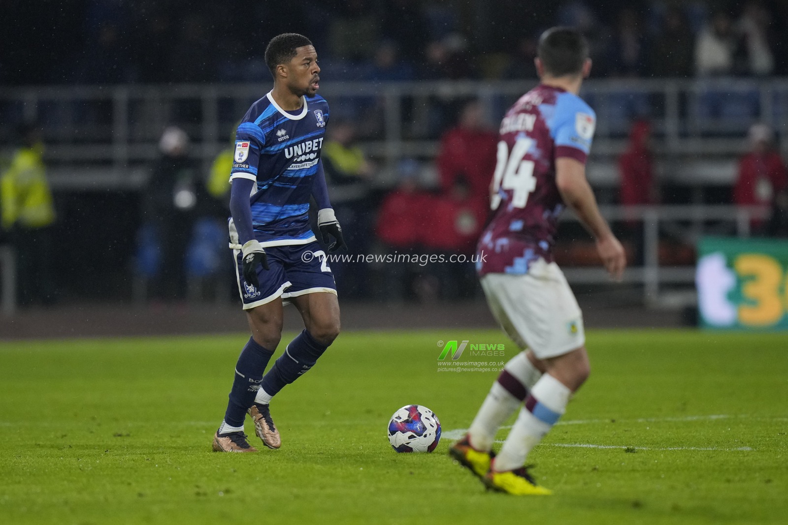 Chuba Akpom #29 of Middlesbrough during the Sky Bet Championship match Burnley vs Middlesbrough at Turf Moor, Burnley, United Kingdom, 17th December 2022

(Photo by Steve Flynn/News Images)