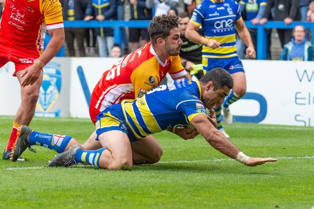 Betfred Super League Round 17 Warrington Wolves vs Catalans Dragons