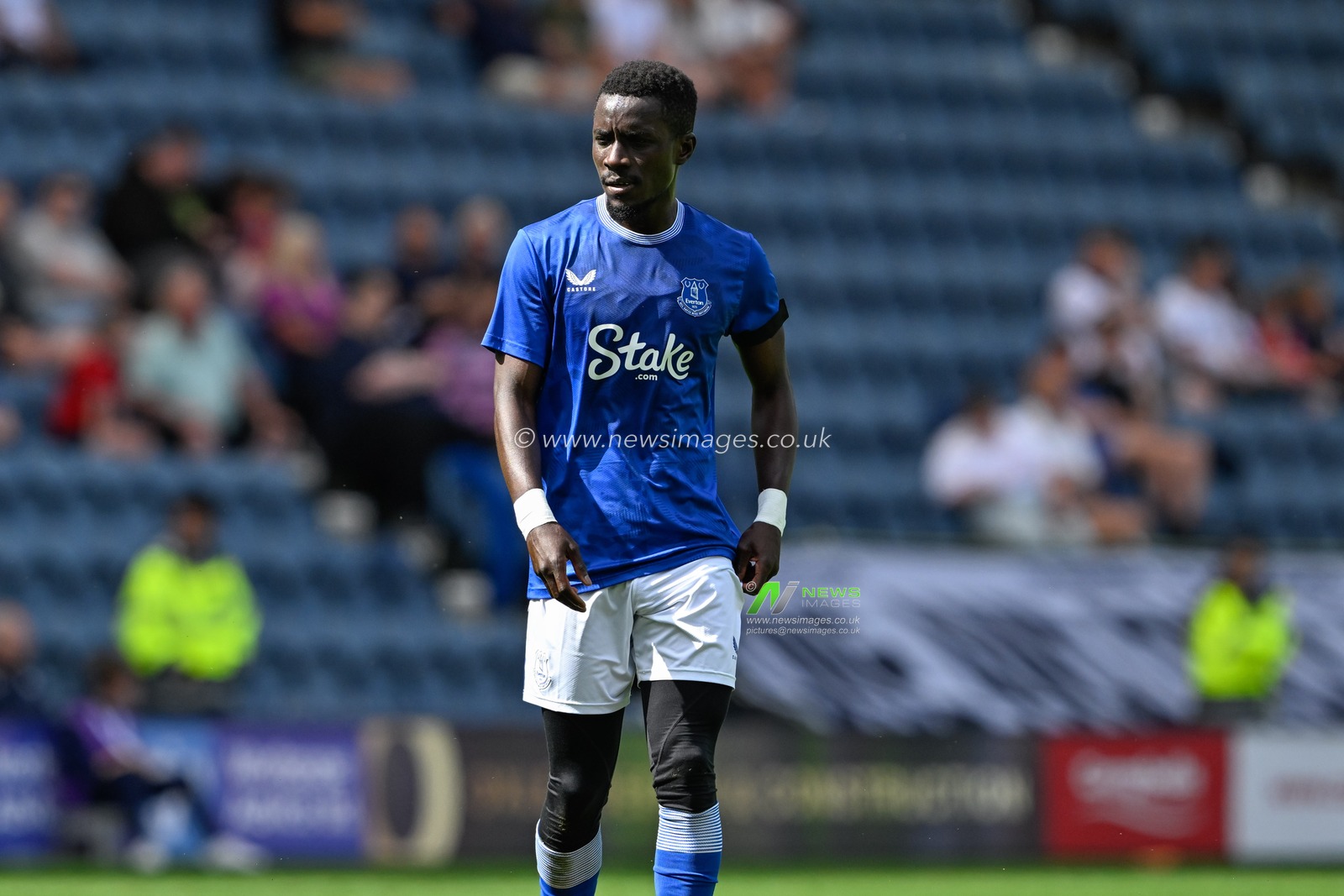 Idrissa Gueye of Everton during the Pre-season friendly match Preston North End vs Everton at Deepdale, Preston, United Kingdom, 3rd August 2024

(Photo by Cody Froggatt/News Images)